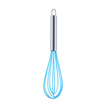 Load image into Gallery viewer, 10 PCS Silicone Egg Beater Home Egg Mixer Kitchen Gadgets Cream Baking Tools, 12 inch Colorful, 10 inch Colorful, 8 inch Colorful, 12 inch Black, 10 inch Black, 8 inch Black, 12 inch Blue, 10 inch Blue, 8 inch Blue, 12 inch Red, 10 inch Red, 8 inch Red...