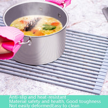 Load image into Gallery viewer, Folding Water Filters Kitchen Rack Sink Bowl Chopsticks Filters, Style:, Silicone Square 52x33cm, Silicone Square 43x30.5cm, Silicone Round 52x33cm, Silicone Round 44.5x33cm, Silicone Round 43x33cm, Silicone Round 42x35cm, Silicone Round 52x24.5cm     ...