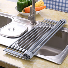Load image into Gallery viewer, Folding Water Filters Kitchen Rack Sink Bowl Chopsticks Filters, Style:, Silicone Square 52x33cm, Silicone Square 43x30.5cm, Silicone Round 52x33cm, Silicone Round 44.5x33cm, Silicone Round 43x33cm, Silicone Round 42x35cm, Silicone Round 52x24.5cm     ...