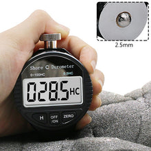Load image into Gallery viewer, Electronic Digital Display Hard Meter Plastic Rubber Silicone Tire Hardness Meter, 0-100HA A, 0-100HC C, 0-100HD D