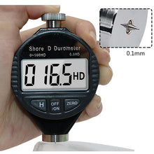 Load image into Gallery viewer, Electronic Digital Display Hard Meter Plastic Rubber Silicone Tire Hardness Meter, 0-100HA A, 0-100HC C, 0-100HD D
