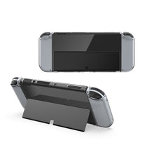 Load image into Gallery viewer, DOBE Game Handle Transparent Crystal Case TPU Protective Cover For Switch OLED Console, TNS-1133C