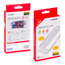 Load image into Gallery viewer, DOBE Game Handle Transparent Crystal Case TPU Protective Cover For Switch OLED Console, TNS-1133C