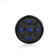 Load image into Gallery viewer, Car Mobile Phone Remote Control Bluetooth Wireless Multimedia Button Remote Control Music Playback Selfie, Silver, Black, Black With Buckle, Silver With Buckle