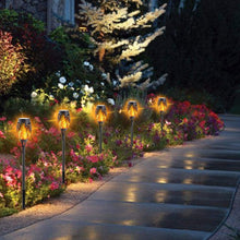 Load image into Gallery viewer, 2 PCS Outdoor Courtyard Solar Flame Light Park Lawn Decoration Waterproof Landscape Light