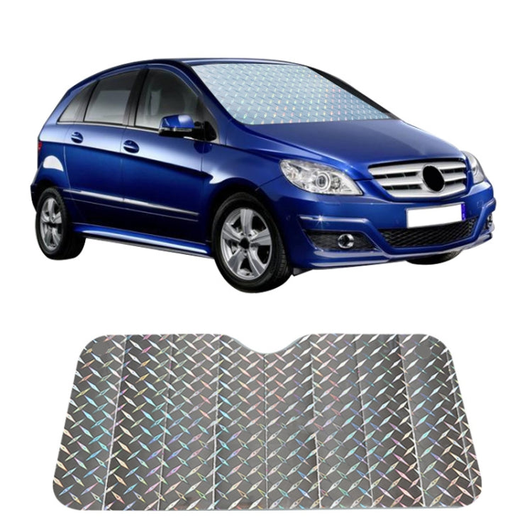 SHUNWEI 2 PCS Car Front Windshield Sunshade Summer Sun Protection And Heat Insulation Shading Board, R-3934 130x70cm (Hatchback), R-3920 130x60cm (Hatchback), R-3921 140x70cm (Sedan), R-3922 140x75cm (SUV Off-road Vehicle)