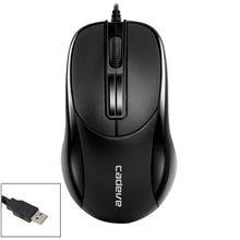 Load image into Gallery viewer, 2 PCS Cadeva 006 3 Keys Wired Mouse Household Computer Mouse, USB Interface, PS/2 Interface