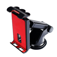 Load image into Gallery viewer, 2 PCS Car Mobile Phone Tablet Suction Cup Holder, Red, Black