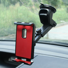 Load image into Gallery viewer, 2 PCS Car Mobile Phone Tablet Suction Cup Holder, Red, Black