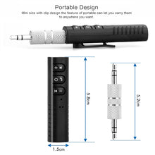 Load image into Gallery viewer, 3.5mm Lavalier Bluetooth Audio Receiver with Metal Adapter, H-139 Black, H-139 Blue, H-139 Red, H-139 White, H-139 Green