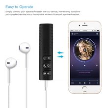 Load image into Gallery viewer, 3.5mm Lavalier Bluetooth Audio Receiver with Metal Adapter, H-139 Black, H-139 Blue, H-139 Red, H-139 White, H-139 Green