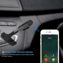 Load image into Gallery viewer, 3.5mm Lavalier Bluetooth Audio Receiver with Metal Adapter, H-139 Black, H-139 Blue, H-139 Red, H-139 White, H-139 Green