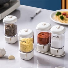 Load image into Gallery viewer, Marbrasse Metering Seasoning Box Pressing Type Seasoning Bottle Rotary Sealing Household Kitchen Seasoning Can, Single, Metering