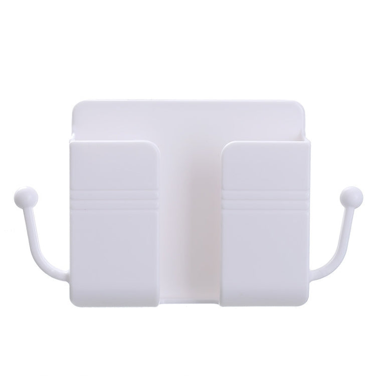 10 PCS Wall-Mounted Remote Control Storage Box Bedside Mobile Phone Charging Stand, 10 PCS Pink, 10 PCS White, 10 PCS Yellow, 10 PCS Green, 10 PCS Blue