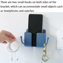 Load image into Gallery viewer, 10 PCS Wall-Mounted Remote Control Storage Box Bedside Mobile Phone Charging Stand, 10 PCS Pink, 10 PCS White, 10 PCS Yellow, 10 PCS Green, 10 PCS Blue