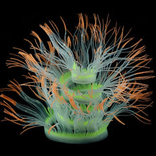 Load image into Gallery viewer, Aquarium Fish Tank Landscaping Decoration Silica Gel Simulation Software Coral Fluorescent Anemone, Size:, 50cm, 75cm, 100cm