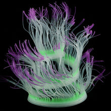 Load image into Gallery viewer, Aquarium Fish Tank Landscaping Decoration Silica Gel Simulation Software Coral Fluorescent Anemone, Size:, 50cm, 75cm, 100cm