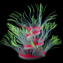 Load image into Gallery viewer, Aquarium Fish Tank Landscaping Decoration Silica Gel Simulation Software Coral Fluorescent Anemone, Size:, 50cm, 75cm, 100cm