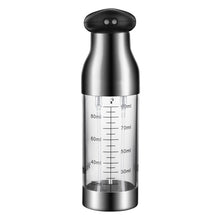 Load image into Gallery viewer, Stainless Steel Push-Type Oil Spray Bottle Barbecue Oil And Vinegar Sprayer, Push-Type Oil Spray Bottle