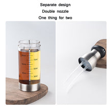 Load image into Gallery viewer, Stainless Steel Push-Type Oil Spray Bottle Barbecue Oil And Vinegar Sprayer, Push-Type Oil Spray Bottle