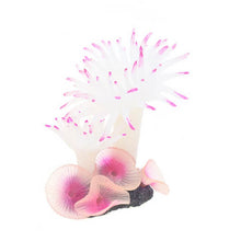 Load image into Gallery viewer, Fish Tank Aquarium Simulation Landscaping Seabed Mollusk Coral Simulation Sea Tree Silicone Ornaments, Yellow, White