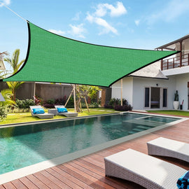Encryption Sunshade Net Flower Balcony Courtyard Outdoor  Heat Insulation Net, 3 x 4m