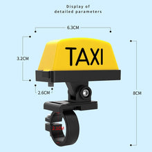 Load image into Gallery viewer, Motorcycle Modified Personality Taxi Motor Light Electric Car Helmet Decorative Warning Light, Normally Bright, Strobe