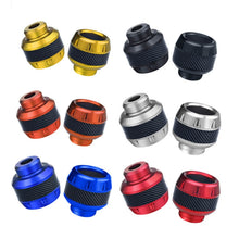 Load image into Gallery viewer, 1pair TF-1783 Motorcycle Accessories Modified Electric Car Anti-Drop Cup Aluminum Alloy Shock Absorption Front Fork Cup, Red, Blue, Gold, Orange, Black, Silver