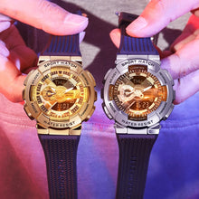 Load image into Gallery viewer, SANDA 9004 Men Symphony Dual Display Synchronous Outdoor Luminous Electronic Multifunction Watch