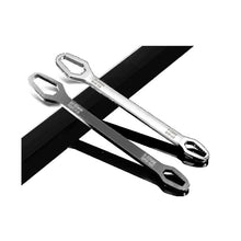 Load image into Gallery viewer, Multi-Function Plum Wrench Open Adjustment Double-Headed Self-Tightening Wrench, Black, Silver