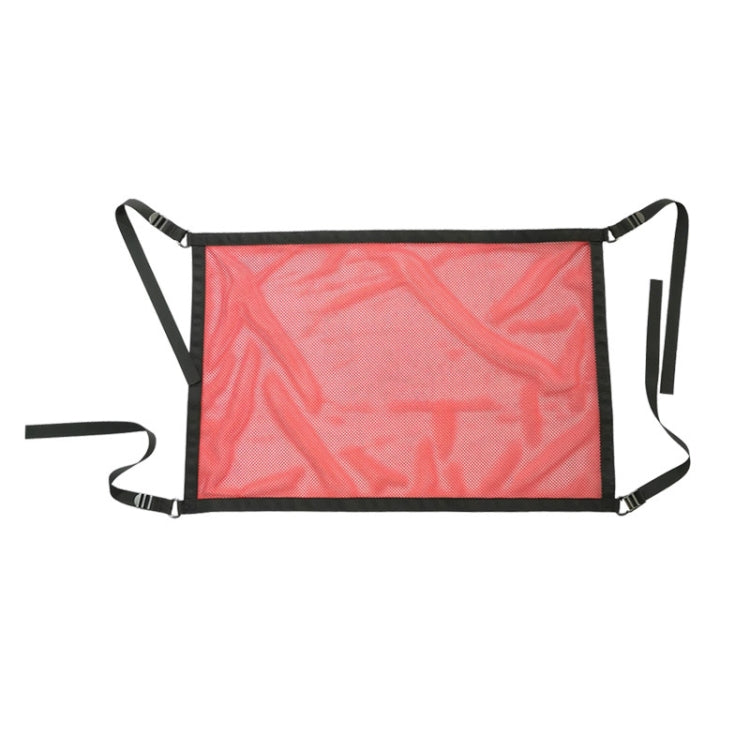 Car Storage Network Pocket Car Roof Seating Room Mesh Folding Hanging Bag, Style:, Single Layer