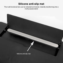 Load image into Gallery viewer, 16 inch Mobile Phone Screen Magnifier With Pull-Out 3D Eye Protection High-Definition Magnifying Glass Holder, Black, White