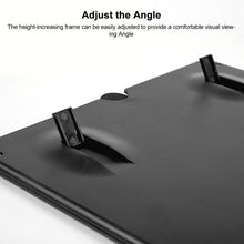 Load image into Gallery viewer, 16 inch Mobile Phone Screen Magnifier With Pull-Out 3D Eye Protection High-Definition Magnifying Glass Holder, Black, White