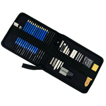 Load image into Gallery viewer, KALOUR 33 in 1 Sketch Pencil Set Beginner Brush Art Supplies, 33 in 1