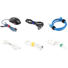 Load image into Gallery viewer, 60 PCS T-Shaped Cable Organizer Belt Nylon Winder Buckle, Length:, 15cm, 20cm, 30cm