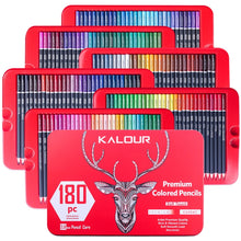 Load image into Gallery viewer, KALOUR 180 Colors Color Lead Set Painted Pencils Art Painting Supplies, 180 Colors Art Painting