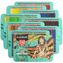 Load image into Gallery viewer, Kalour 240 Colors Color Lead Pencil Set Hand Painted Doodle Color Pencil Painting Pencil, 240 Colors Painting Pencil
