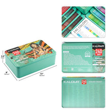 Load image into Gallery viewer, Kalour 240 Colors Color Lead Pencil Set Hand Painted Doodle Color Pencil Painting Pencil, 240 Colors Painting Pencil