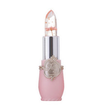 Load image into Gallery viewer, Transparent Changed Color Moisturizer Jelly Flower Long-lasting Lipbalm, light pink, rose red, deep red, yellow, light green, purple