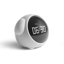 Load image into Gallery viewer, Cartoon Cmart Alarm Clock For Children Bedroom Bedside LED Lamp Charging Electronic Digital Clock, White (Foundation), Pink (Foundation), White (Expression Version), Pink (Expression Version)