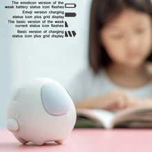 Load image into Gallery viewer, Cartoon Cmart Alarm Clock For Children Bedroom Bedside LED Lamp Charging Electronic Digital Clock, White (Foundation), Pink (Foundation), White (Expression Version), Pink (Expression Version)