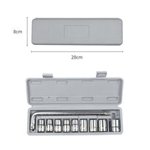 Load image into Gallery viewer, CY-0117 Sleeve Combination Tool Set Ratchet Repair Emergency Tricycle Auto Repair Multi-Function Set, 10 PCS / Set