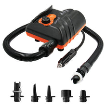 Load image into Gallery viewer, HT-785 Paddle Board 16PSI High Pressure Car Inflatable Pump 12V Electric Air Pump With 6 Connectors, HT-785