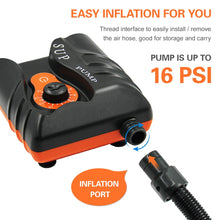 Load image into Gallery viewer, HT-785 Paddle Board 16PSI High Pressure Car Inflatable Pump 12V Electric Air Pump With 6 Connectors, HT-785