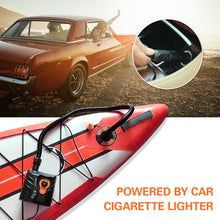 Load image into Gallery viewer, HT-785 Paddle Board 16PSI High Pressure Car Inflatable Pump 12V Electric Air Pump With 6 Connectors, HT-785