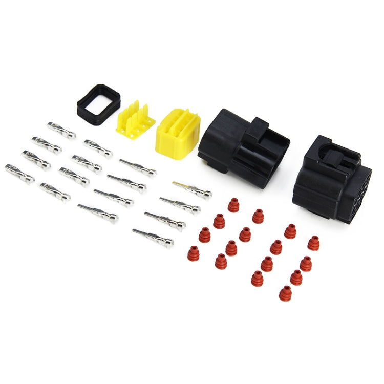4 Sets  DJ70816Y 8 Holes Automobile Waterproof Plug Connector Automobile Plug-In Oil Pump Wiring Harness Generator Plug Set, Automobile Waterproof Plug Connector