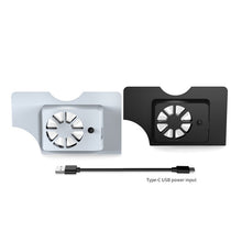 Load image into Gallery viewer, DOBE Host Base Cooling Fan With Blue Light For Switch OLED, White, Black