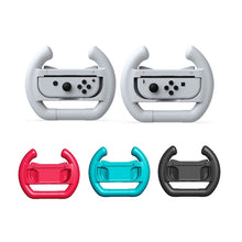 Load image into Gallery viewer, DOBE Left And Right Handle Steering Wheel For Switch OLED / Switch, Specification：, White（2PCS/Pack）, Black（2PCS/Pack）, Red + Blue（2PCS/Pack）