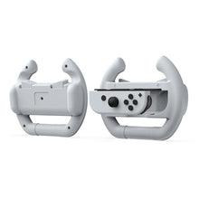 Load image into Gallery viewer, DOBE Left And Right Handle Steering Wheel For Switch OLED / Switch, Specification：, White（2PCS/Pack）, Black（2PCS/Pack）, Red + Blue（2PCS/Pack）