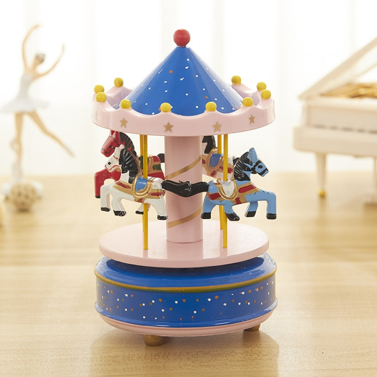 Sky City Carousel Clockwork Music Box Couples Birthday Gift